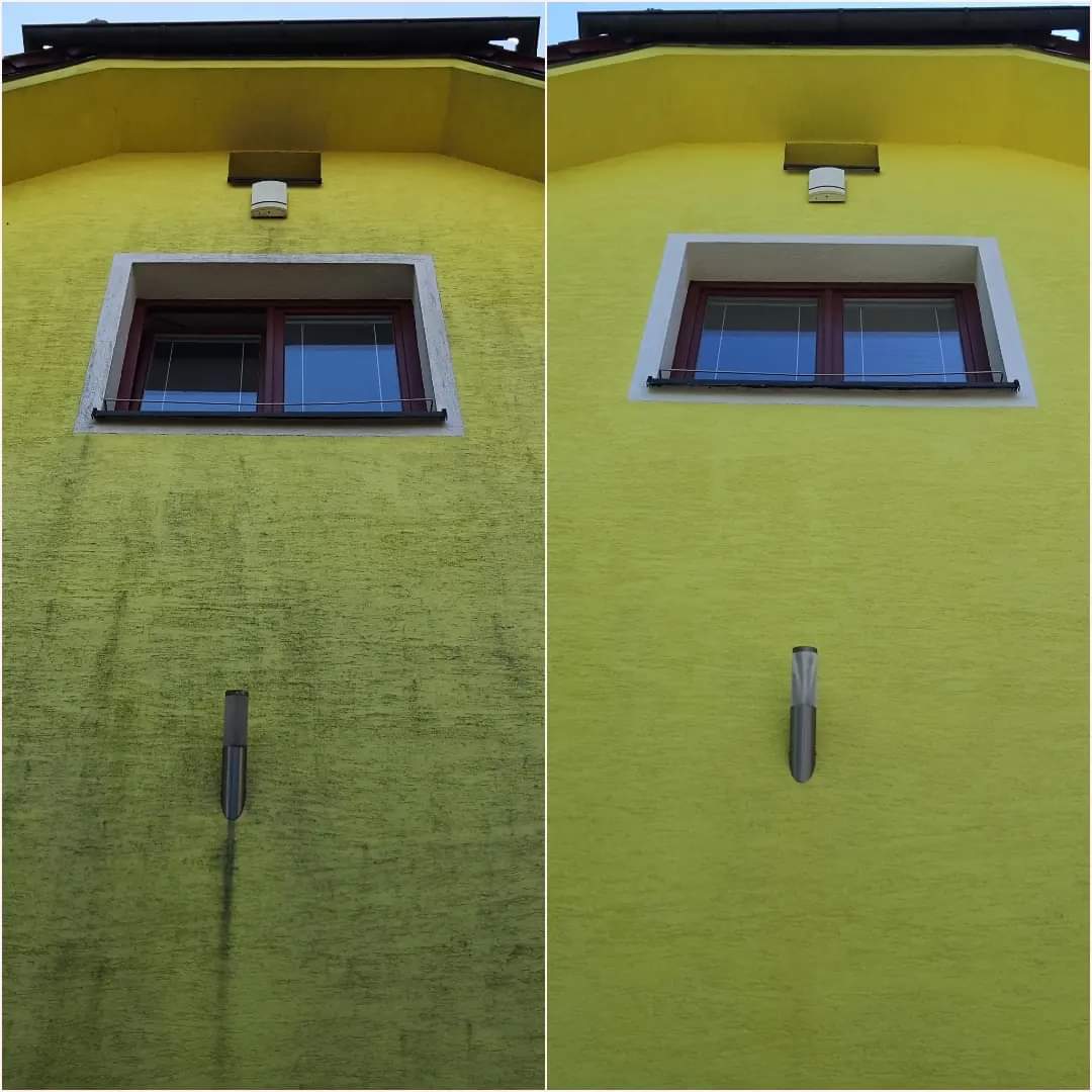 Cistenie fasády v Nitre
